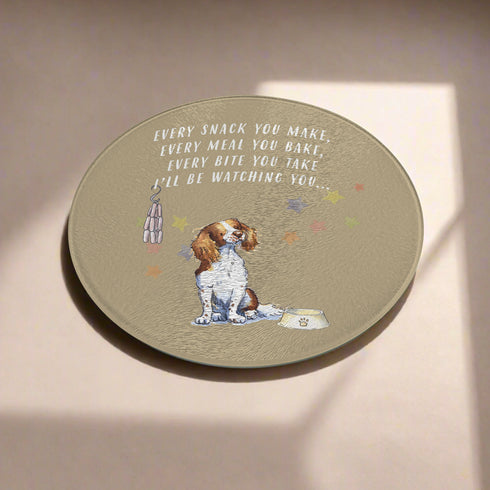 Springer Spaniel Red & White Trivet